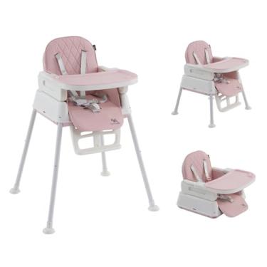 Imagem de Cadeira De Alimentação Infantil 3 em 1 Harmony Maxi Baby (Rosa)