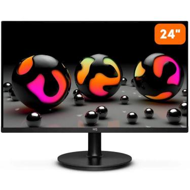 Imagem de Monitor 24" LED Full HD Widescreen HDMI HQ 24HQ-LED VESA Ajuste de inclinação