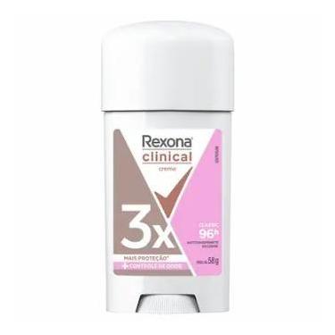 Imagem de Desodorante Stick Creme Rexona Clinical Classic Feminino 96h