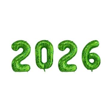 Imagem de Feliz Ano Novo 2026: Kit De Decoração Para Festa De Véspera De Ano Nov