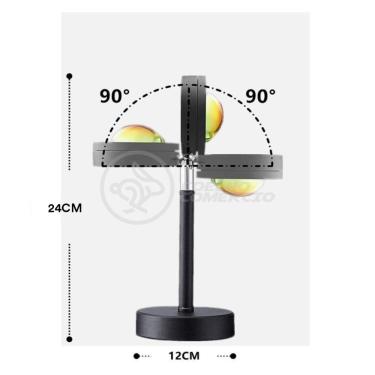 Imagem de Luminária de Projeção Smart Tech Mini Ring Light Sunset Projetor Sol para Efeito Decora...