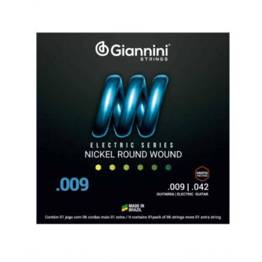 Imagem de Encordoamento Para Guitarra Elétrica Geegst 9 - .009-.042