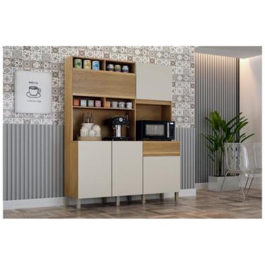 Imagem de Cozinha Compacta Valdemóveis Canastra com Balcão 5 Portas 1 Gaveta, Ci