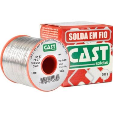 Imagem de Solda Em Fio 183ms X 1,5mm 500g Cast
