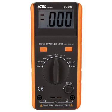 Imagem de Capacímetro Digital CD-310 para Medição de Capacitância de 200PF a 20000UF com Resultad...