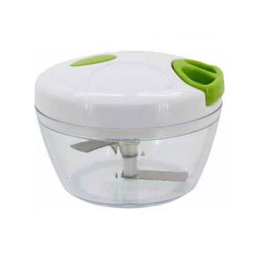 Imagem de Triturador e Processador de Alimentos Manual Portátil para Cortar e Picar com Lâminas e...