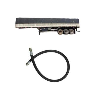 Imagem de Flexivel Freio Randon Mang.1/2 (Macho 16 Mm X Macho) 1200 Mm Bendix - 