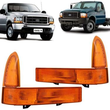 Imagem de Lanterna Dianteira Pisca Laranja para Ford F250, F350 e F4000 (1999-20