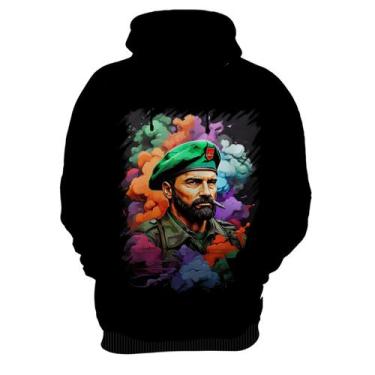Imagem de Blusa de Frio Boina Verde Soldado Batalhão 9 - Kasubeck Store®, Inf 16