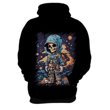 Imagem de Blusa de Frio Caveira Infantil Estilosa Unif 9 - Kasubeck Store®, Inf 