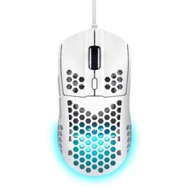 Imagem de Mouse Gamer GXTrust 928W Helox Ultraleve, RGB, 6 Botões, 6400 DPI, USB, Branco - 25389-...