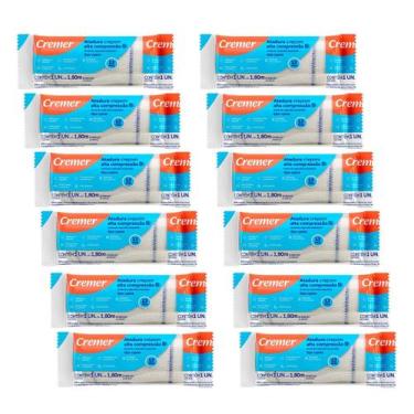 Imagem de Atadura crepom 13 fios 06cm x 1,8m cremer - 12 unidades