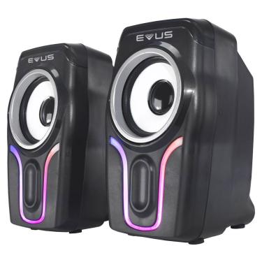 Imagem de Caixa de Som AS-225D Color Wave 6W RMS com Conectividade P2 3,5MM e Alimentação USB par...