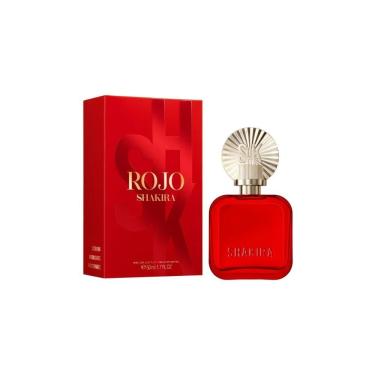Imagem de Perfume Shakira Rojo Feminino Eau de Parfum Âmbar Floral 50ML para Mulheres Empoderadas