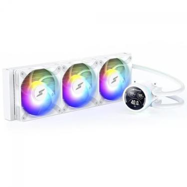 Imagem de Water Cooler SuperFrame ISENGARD SMART ARGB 360mm IntelAMD Controlador