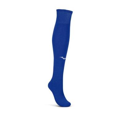 Imagem de Meião de Futebol Mizuno, 33-38, Azul