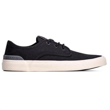 Imagem de Tênis Aramis Daily Dock Canvas Preto - Masculino, 37, Preto