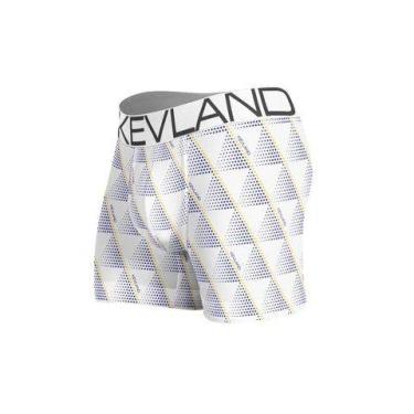 Imagem de Cueca Boxer Kevland Merengues, GG, Branco