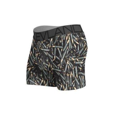 Imagem de cueca boxer kevland bullets, Preto, GG