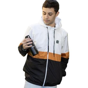 Imagem de Jaqueta corta vento artwear masc - CRISTIVEM, Caramelo, M