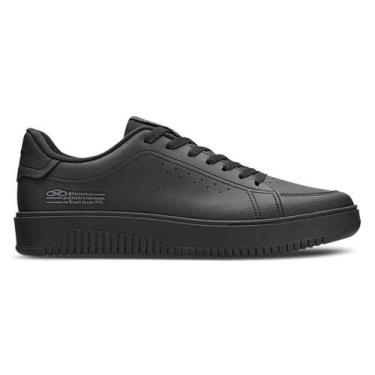 Imagem de Tênis Casual Olympikus Eros Preto Preto - Masculino, Preto, 43