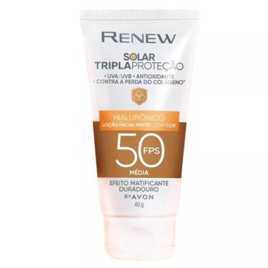 Imagem de Protetor Solar Renew com Cor FPS50 - Cuidados para pele 