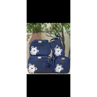 Imagem de Kit 5 peças ursinho masculina - Baby