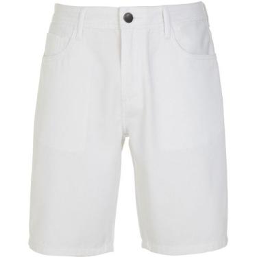 Imagem de Bermuda Individual Sarja Concept Ve25 Branco Masculino, 44