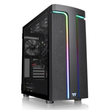 Imagem de Gabinete Tt H590 Tg ArGB Black Win Spcc Tg Ls, 120mm, Ca-1x4-00m1wn-00