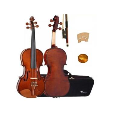 Imagem de Violino Eagle Ve144 Rajado 4/4 Maciço Ve-144