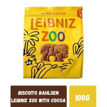 Imagem de Biscoito bahlsen leibniz zoo with cocoa 100g