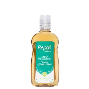 Imagem de Loção Pré Depilatória Repós 200ml Hortelã e Mentol Profissional - Repo