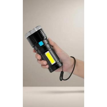 Imagem de Lanterna Tática Zoom LED T6 6800lm USB - Congratulations Store