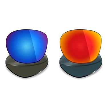 Imagem de Mryok 2 pares de lentes polarizadas de substituição para óculos de sol Oakley Latch – Opções