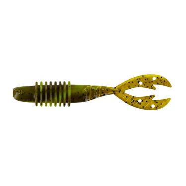 Imagem de Big Bite Baits 425KMSW-06 4,3" Kamikaze Swimon Verde Abóbora/Chartreuse Redemoinho