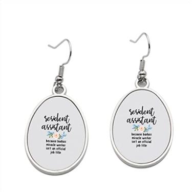 Imagem de Brinco Resident Assistant – Brincos pendentes para meninas – Presente de festa de aniversário dos namorados, Metal, Sem pedras preciosas