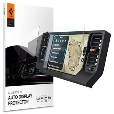 Imagem de Spigen Protetor de tela de vidro temperado [GlasTR Slim] projetado para Ford Bronco (2021/2022/2023/2024/2025) 30.5 cm Dashboard Touchscreen - Fosco/Anti-impressão digital