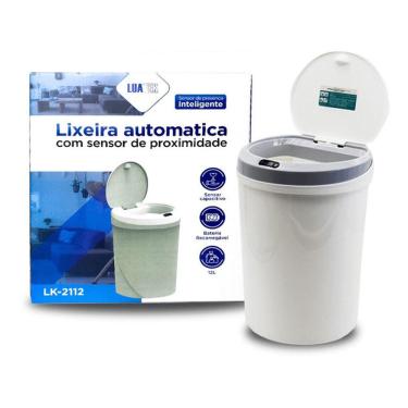 Imagem de Lixeira Automática Com Sensor [12 Litros]