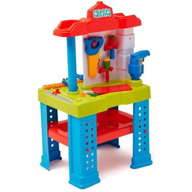 Imagem de Kit Ferramentas Bancada Brinquedo Oficina Infantil Calesita