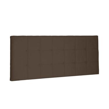 Imagem de Cabeceira Painel Verona Casal 140cm Suede Caramelo