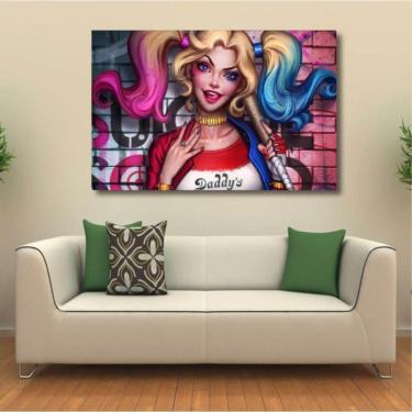 Imagem de Quadro decorativo Arlequina - Artístico - Tela em Tecido 1