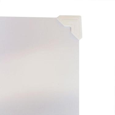 Imagem de Cantoneiras Auto Adesiva Fotos Cor Prata - 10 Blisters