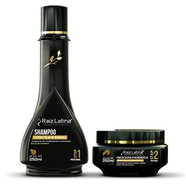 Imagem de Kit Mandioca Shampoo E Máscara 250ml Raiz Latina