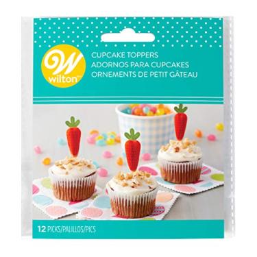 Imagem de Palitos de cupcake de Páscoa com cenoura
