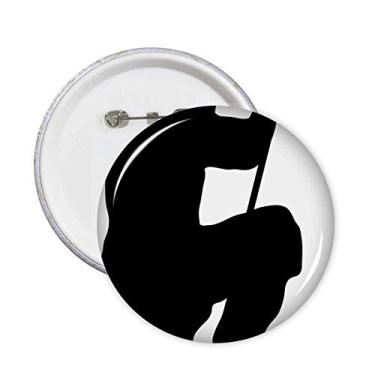 Imagem de Broche de cultura marcial em bastão de shaolin chinês, broches, emblema, acessório, decoração, 5 peças