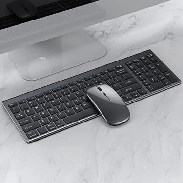 Imagem de Acessórios para computador 109 Conjunto de mouse de teclado Bluetooth de três modos