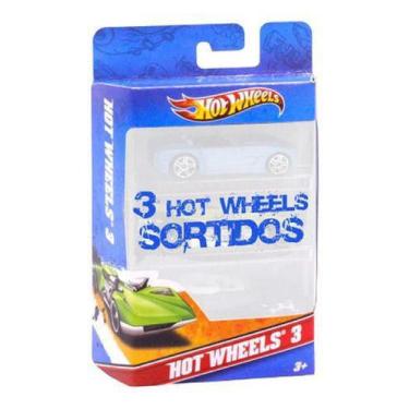 Imagem de Hot Wheels - Pacote Com 3 Carros Sortidos K5904 - Mattel