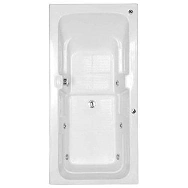 Imagem de Banheira Hidromassagem Astra Box Luxo 120cmx80cmx40cm - 04 Jatos Gel Coat P1 Com Aquecedor 220v