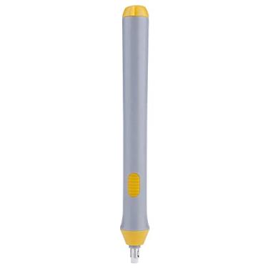 Imagem de yon Tombow, Gomme, Borracha Eléca Operada por Bateria, Caneta Apaga, Madoree ros Kid, Patce Pavão Tenwin Apagador de Lápis Eléco Automático Ope por (Cinza)