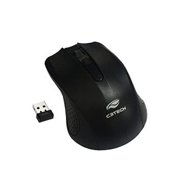 Imagem de C3Tech Mouse Sem Fio Preto M-W20BK - Wifi 2.4Ghz, Tecnologia Free Smart Link, 1000DPI, DPI ajustavel; Ambidestro, 4Botoes, Windows, MAC OS,LINUX, CHROME OS